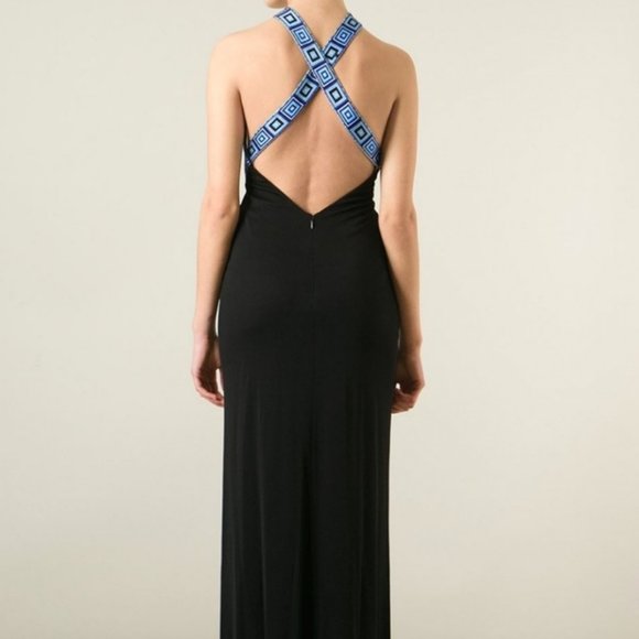 Emilio Pucci Farfalla Halter  Gown - Picture 6 of 16